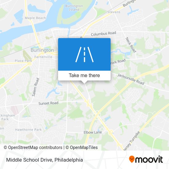 Mapa de Middle School Drive
