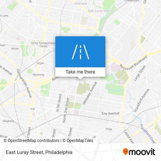 Mapa de East Luray Street