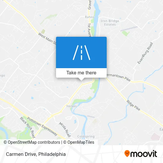 Carmen Drive map