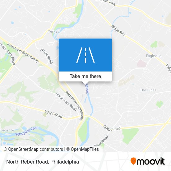 Mapa de North Reber Road