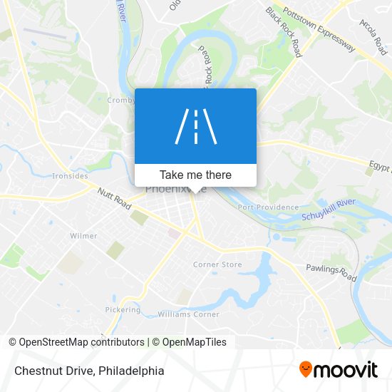 Chestnut Drive map