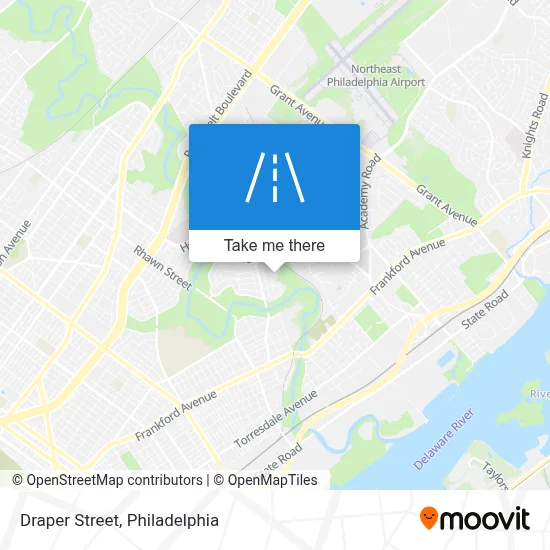 Draper Street map