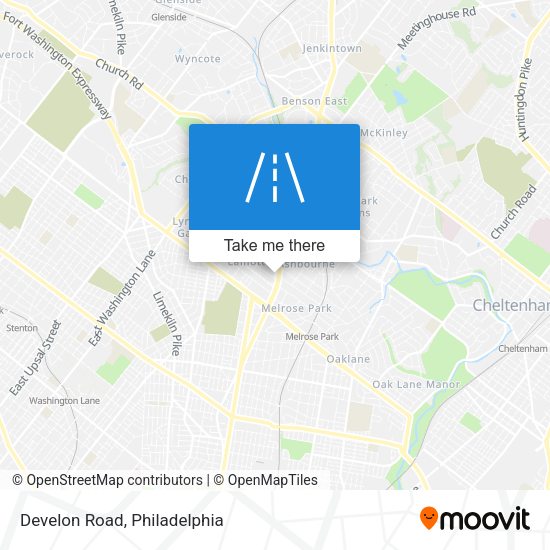 Mapa de Develon Road
