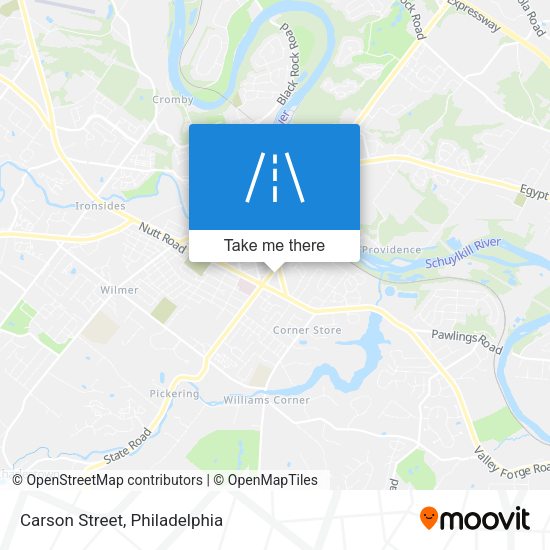 Mapa de Carson Street