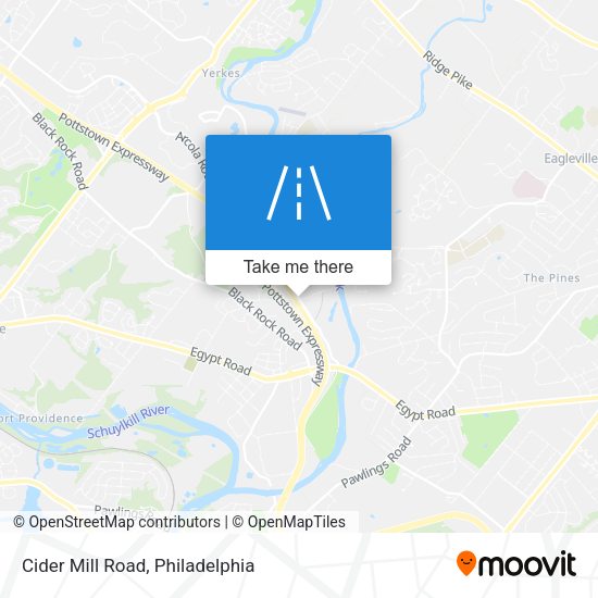 Cider Mill Road map