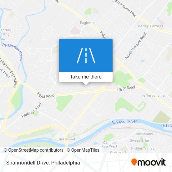 Mapa de Shannondell Drive