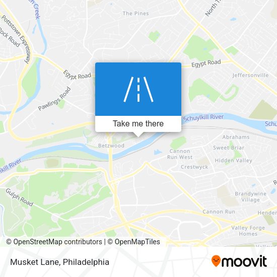 Mapa de Musket Lane