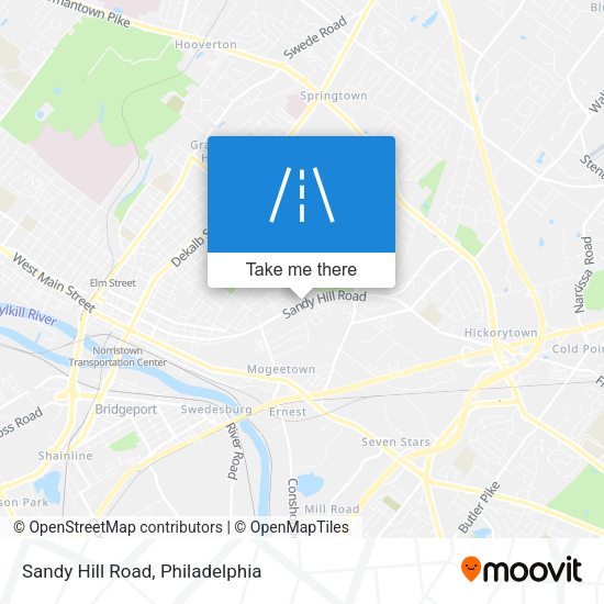 Mapa de Sandy Hill Road