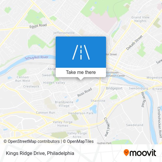 Mapa de Kings Ridge Drive