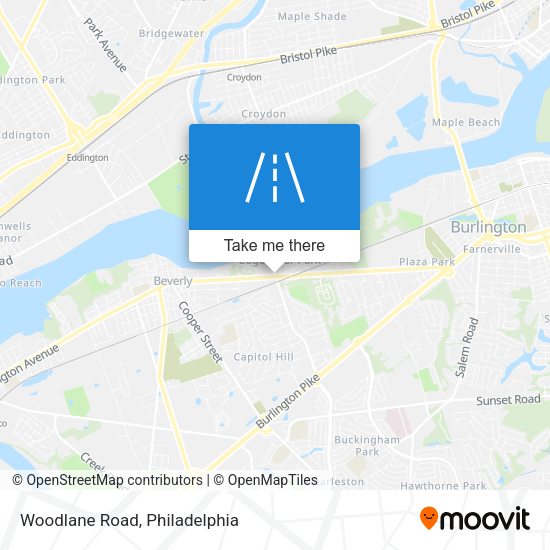 Mapa de Woodlane Road