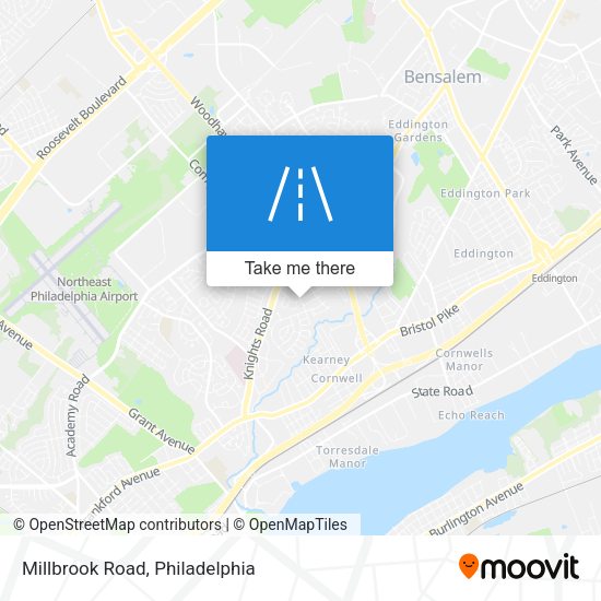 Mapa de Millbrook Road