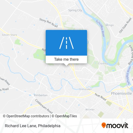 Mapa de Richard Lee Lane