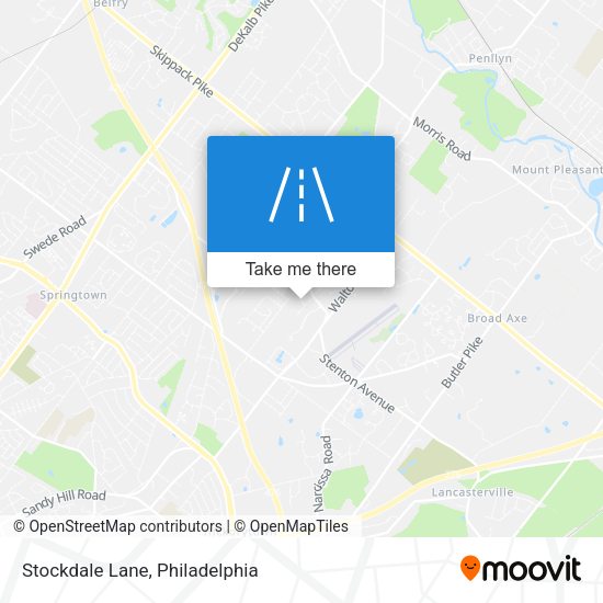 Stockdale Lane map