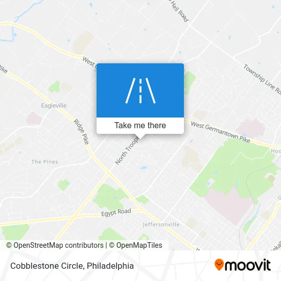 Cobblestone Circle map