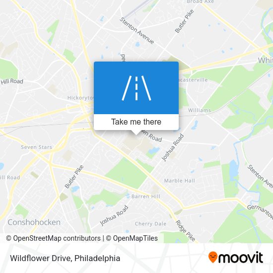 Mapa de Wildflower Drive