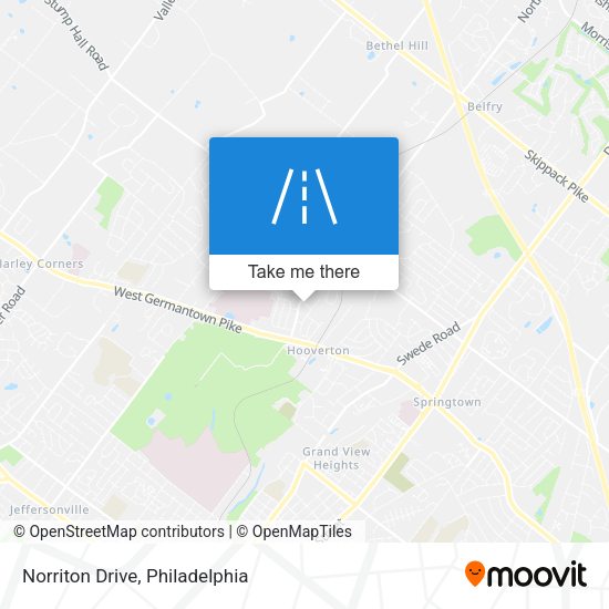 Norriton Drive map