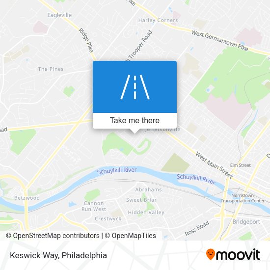 Mapa de Keswick Way