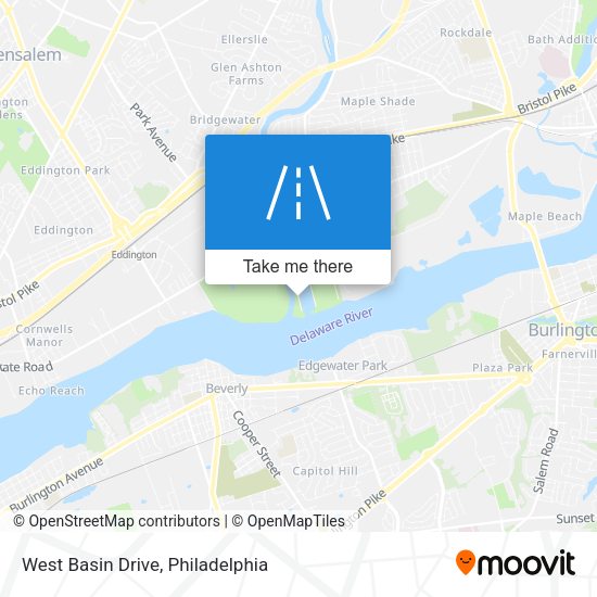 Mapa de West Basin Drive