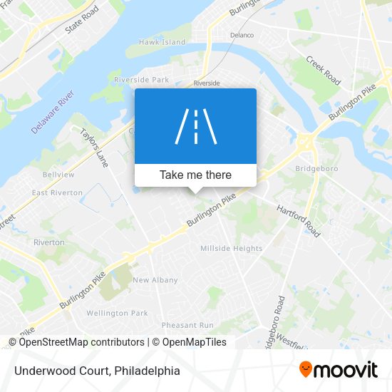 Mapa de Underwood Court