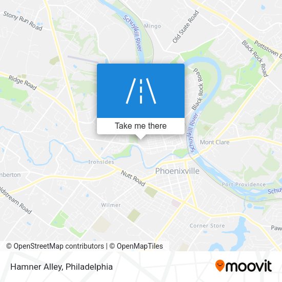 Mapa de Hamner Alley