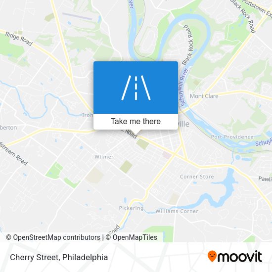 Mapa de Cherry Street