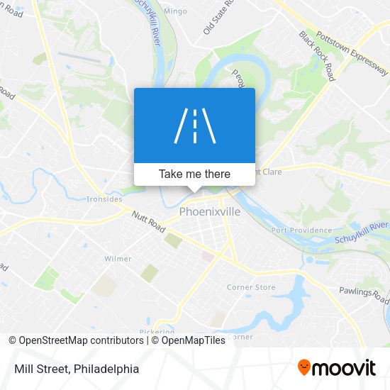 Mapa de Mill Street