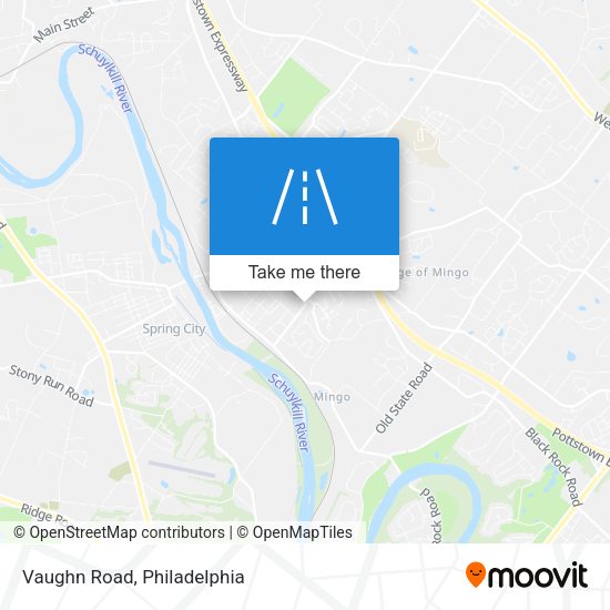 Mapa de Vaughn Road
