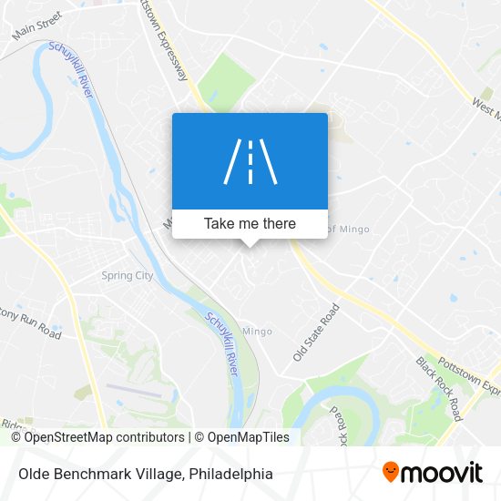 Olde Benchmark Village map