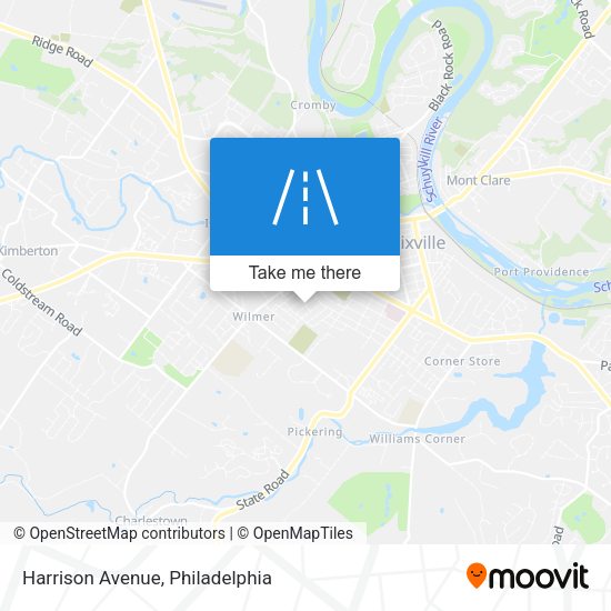Mapa de Harrison Avenue
