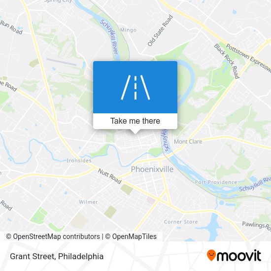 Mapa de Grant Street