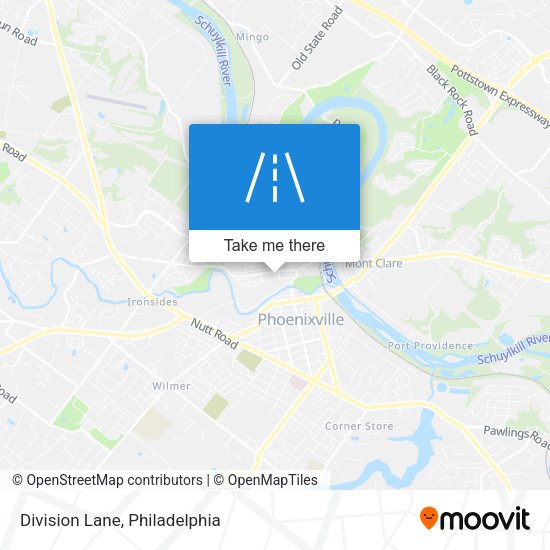 Mapa de Division Lane