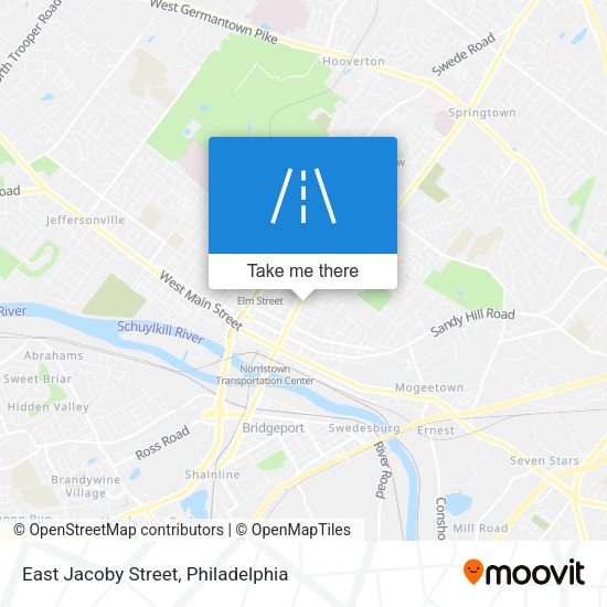 East Jacoby Street map