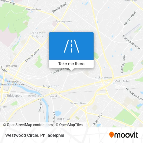 Mapa de Westwood Circle