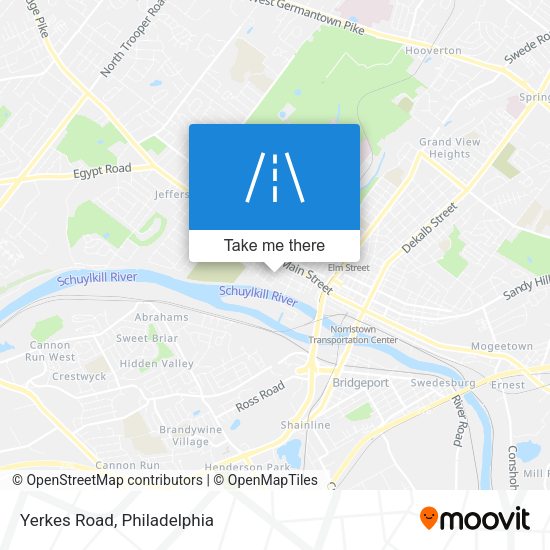 Mapa de Yerkes Road