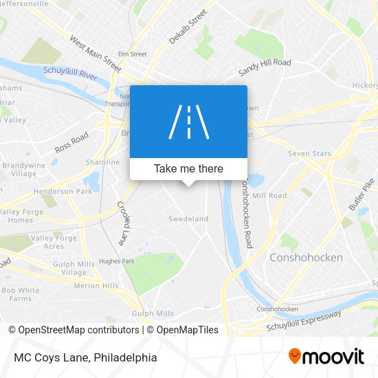 Mapa de MC Coys Lane