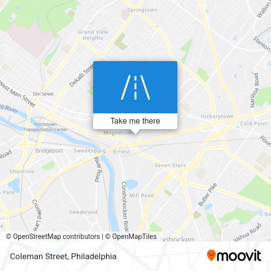 Coleman Street map