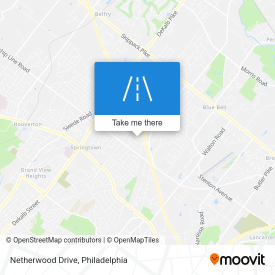 Netherwood Drive map