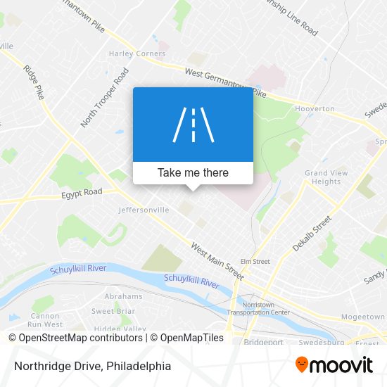 Mapa de Northridge Drive
