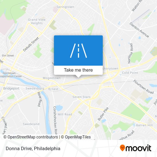 Mapa de Donna Drive