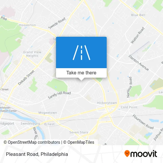 Mapa de Pleasant Road