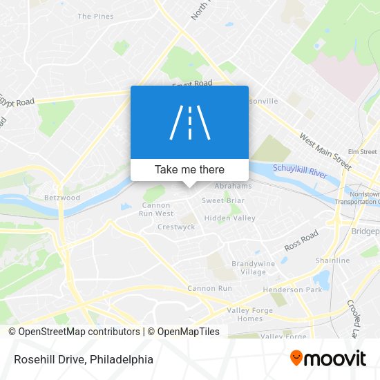 Rosehill Drive map