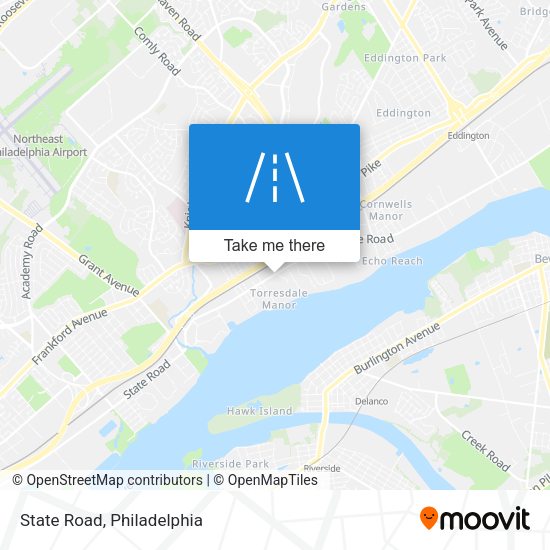 Mapa de State Road
