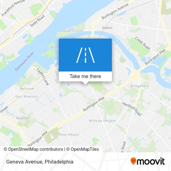 Geneva Avenue map