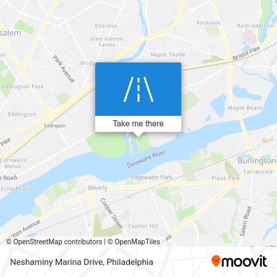 Mapa de Neshaminy Marina Drive