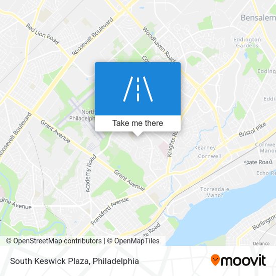 Mapa de South Keswick Plaza