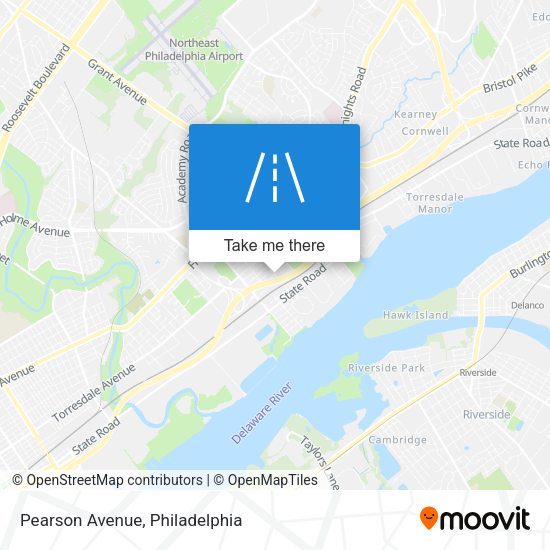 Mapa de Pearson Avenue