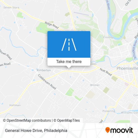 General Howe Drive map