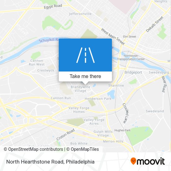 Mapa de North Hearthstone Road