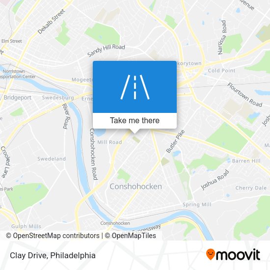 Mapa de Clay Drive