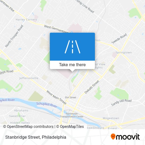 Mapa de Stanbridge Street
